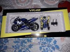 YAMAHA YZR M1 + FIGURINE VALENTINO ROSSI MUGELLO 2018  1/12 MINICHAMPS