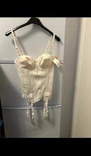 guêpière blanche Barbara