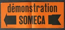 Someca démonstration affiche  prospectus brochure tractor traktor propekt