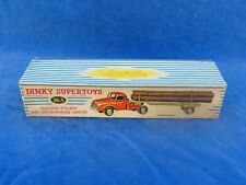 RARE ! DINKY TOYS SUPERTOYS 1:43 TRACTEUR WILLEME ... FARDIER N° 36A - BOITE Box