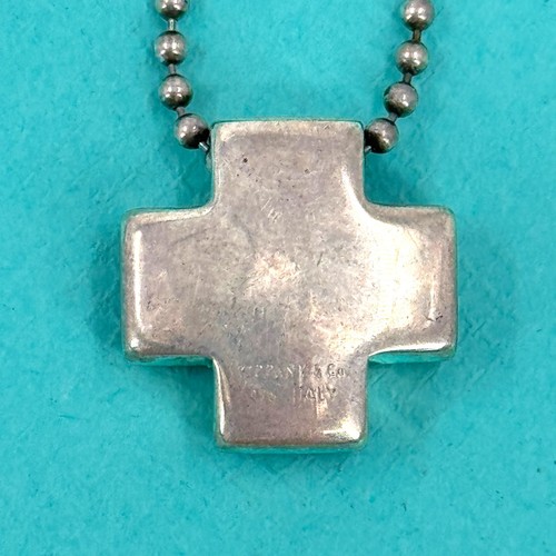 Collier chaîne croix