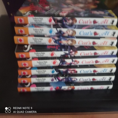 Manga cat tomes - ai,