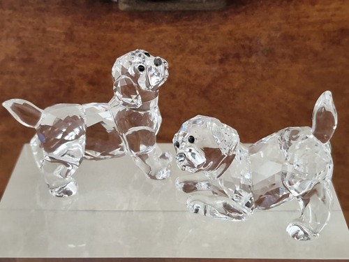 Swarovski set labrador - swarovski,
