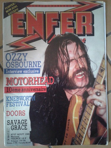 Enfer magazine motorhead - enfer, n°27