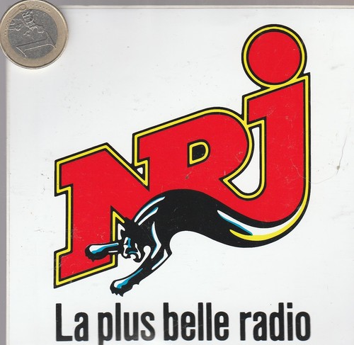 Autocollant radio nrj - autocollant., 11.5