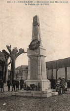 CPA 64 - COARRAZE (Pyrénées Atl.) - 11. Monument des Morts pour la Patrie 14-18