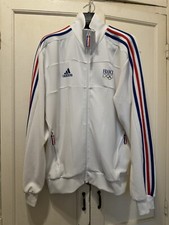 Veste Olympique Équipe De France Vintage Adidas. Rare!!! Parfait Etat. M/L 180