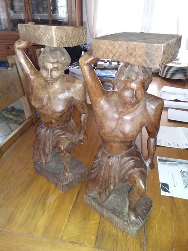 Statues bois 3 5 kg - 2, en