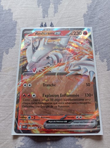 Carte pokemon reshiram - pokemon,