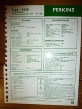 4236 - Fiche Technique Perkins