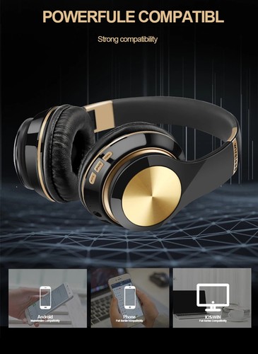 Casque sans fil bluetooth - fil,