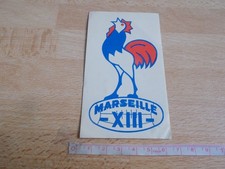 Autocollant RUGBY - MARSEILLE