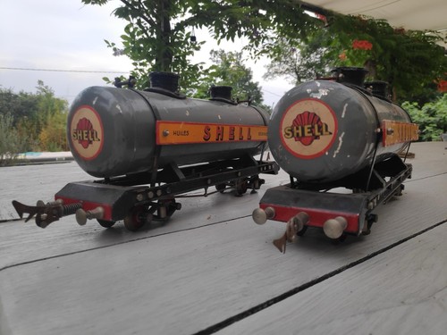Lot wagons citernes - 2, shell