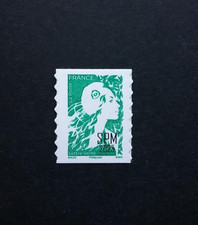 Saint Pierre et Miquelon 2025  Marianne de l'Avenir autoadhésive verte.