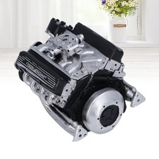 Noir Moteur V8 De Construction