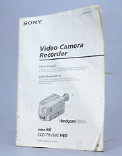 Sony CCD-TRV64E Hi 8   Mode d'emploi  caméscope  (Réf#D-965)