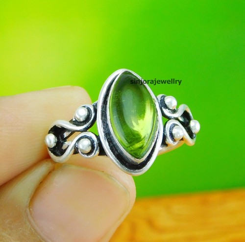 Bague cadeau péridot pierre