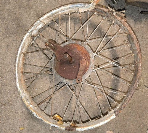 Roue avant moto - roue,