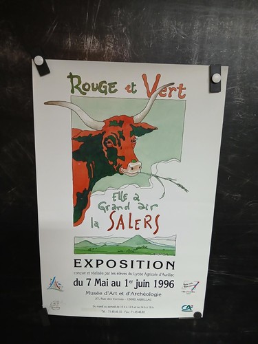 Affiche exposition sur la - ,