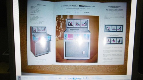Flyer juke box seeburg - juke,