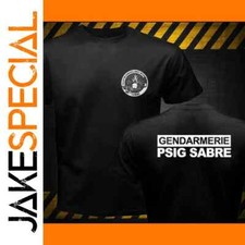 France Gendarmerie PSIG GIGN T-shirt Men’s Cotton Streetwear