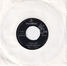 THE DAVE CLARK FIVE - UK SG - GLAD ALL OVER + I KNOW YOU