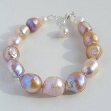 bracelet en perles de culture