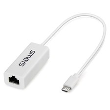 Micro USB OTG to RJ45 Ethernet