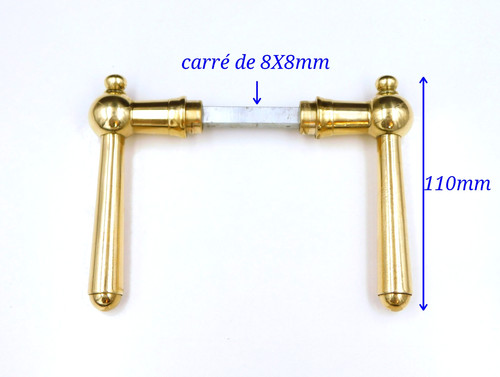 8x8mm ancienne paire - 8x8mm, de