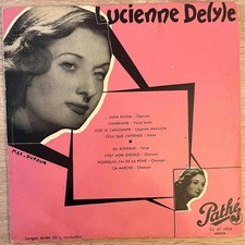 Lucienne Delyle - Disque N°1 - 33 Tours 25 cm - Pathé  33 AT 1006 - (2)