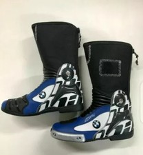 Homme Bottes De Motard En Cuir