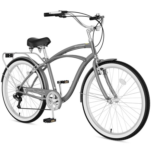 Mooncool beach cruiser bike - beach,