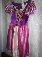 GIRL'S PURPLE DISNEYS TANGLED RAPUNZEL DRESS UP/HALLOWEEN COSTUME-SIZE 4-6X
