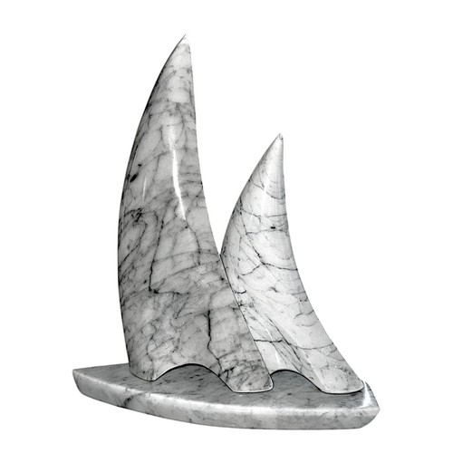Barque avec voiles - barque,