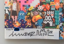 INVADER 4000 THE COMPLETE GUIDE TO THE SPACE INVADERS PRINT SIGNED SIGNÉ NUM EO