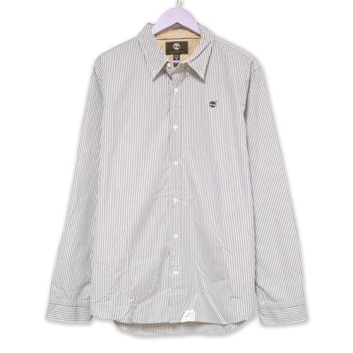 Chemise timberland rayé blanc - chemise,