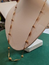Collier ancien or jaune 18
