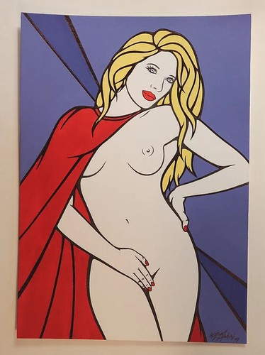Art dessin original femme - art,