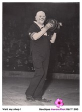 GROCK, CÉLÈBRE CLOWN SUISSE, CIRQUE, CIRCUS, ARTISTE, TIRAGE circa 1950 -T500