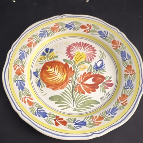Henriot quimper assiette - quimper,