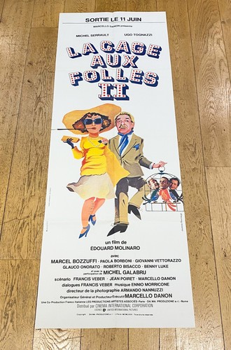 Cage aux folles - cage, affiche