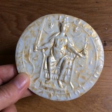 Médaille Céramique Centenaire Richard Coeur de Lion  jacques Pergay limoges