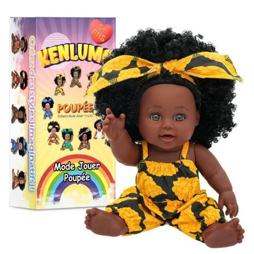 Poupée afro américaine 30cm - poupée, afro-américaine