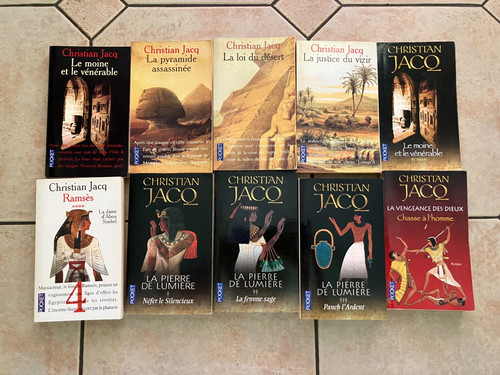 Lot christian jacq - lot,