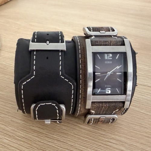 Guess steel montre quartz - montre,