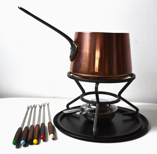Ancien service fondue - service, à