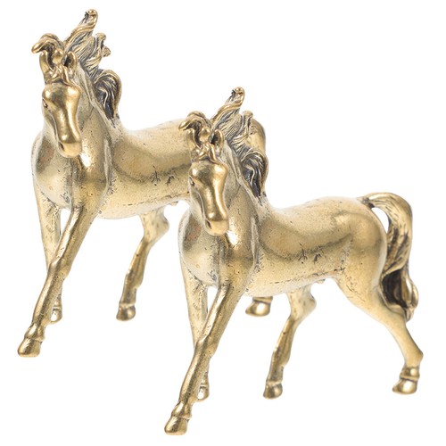 Pcs animal métal statue - en,