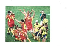 Carte Photo 16 x 19,5 cm RUGBY