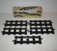 LEGO DUPLO 5 RAILS DROITS #4563 2711 TRAIN STRAIGHT TRACKS ,BOITE 2712 EMPTY BOX