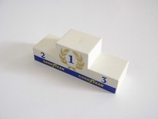 PLAYMOBIL (S102) RACING -Podium Couronne Coupe Bouteille F1 Moto 3930 9958 Jauni